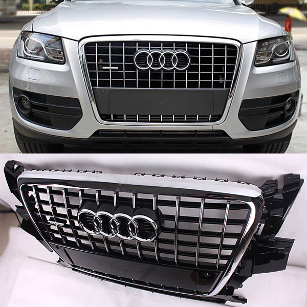 奥迪q5国产改进口中网